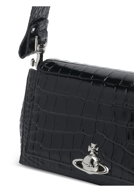 hezel medium handbag woman black VIVIENNE WESTWOOD | 4602000WW-L0098N401